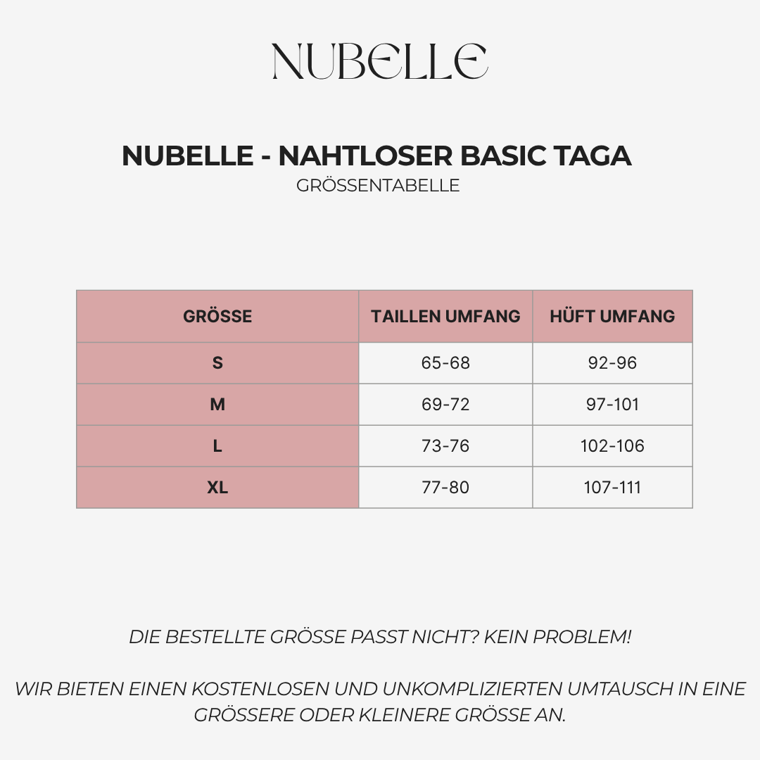 NUBELLE - Shaping-String mit hoher Taille