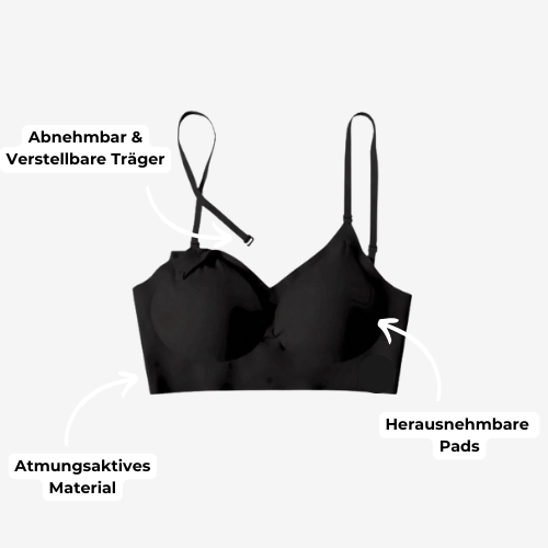 NUBELLE - Nathloser 4-WAY Bra