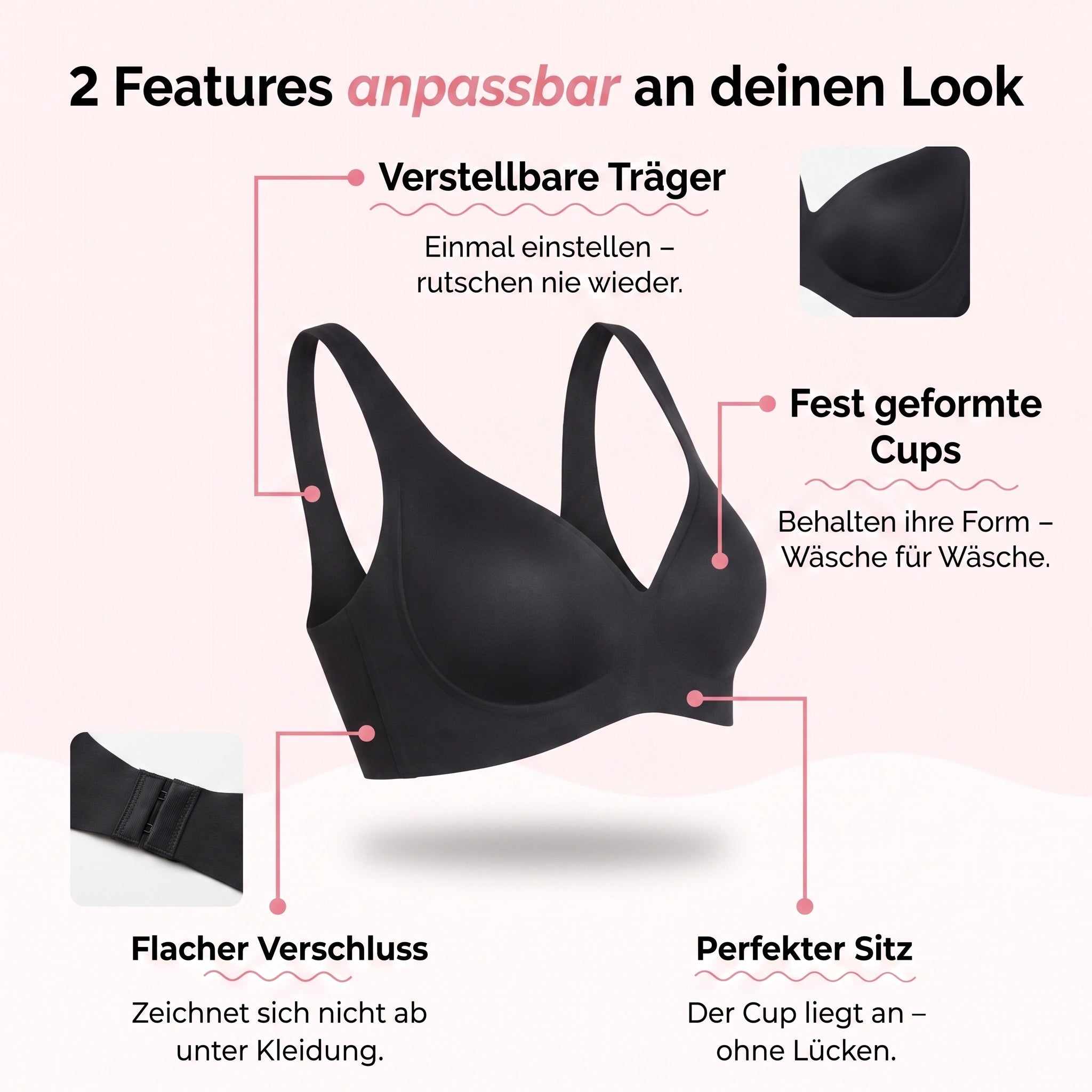 NUBELLE - Nahtloser Essence BH