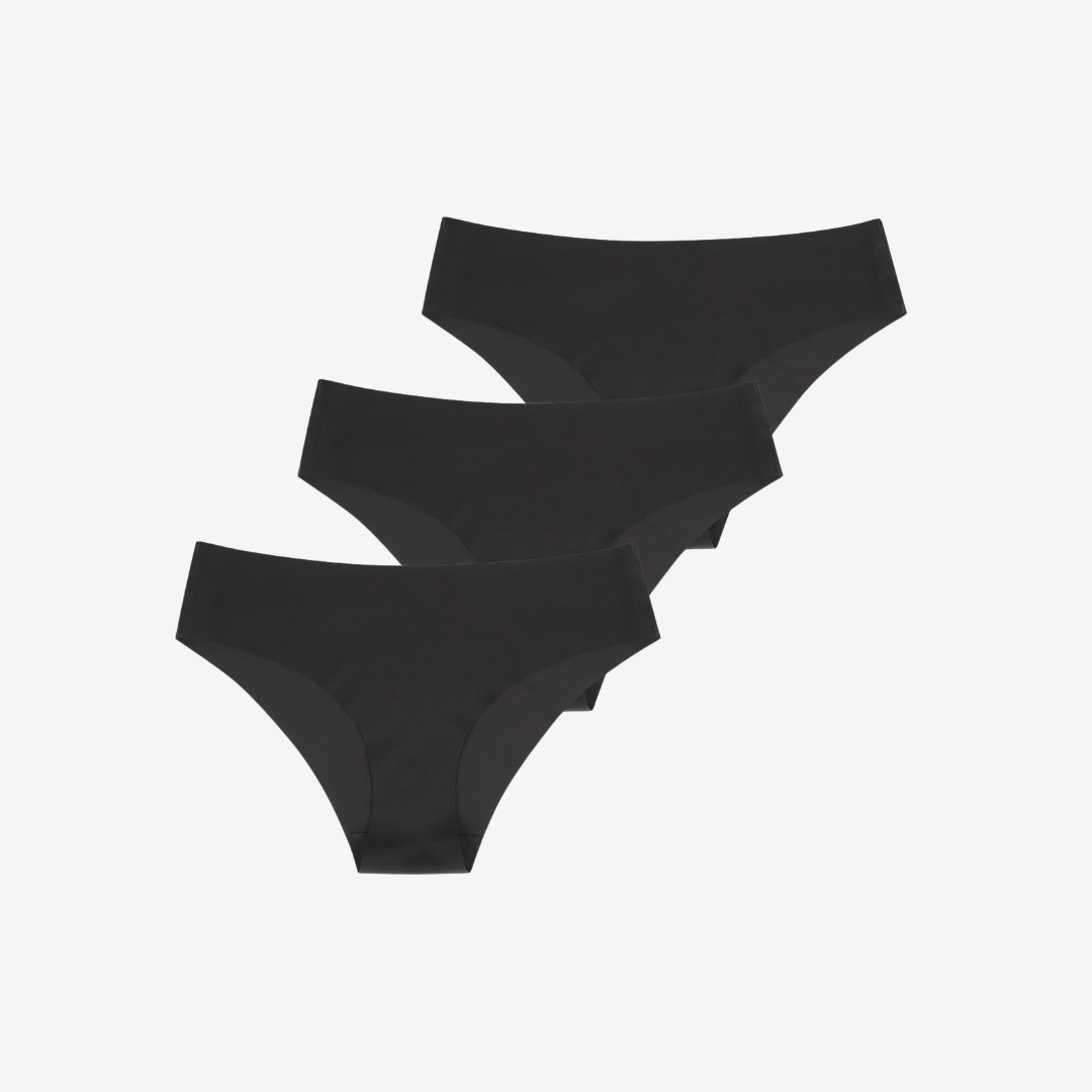 NUBELLE - Nahtloser Brazilian Comfort 3er Set