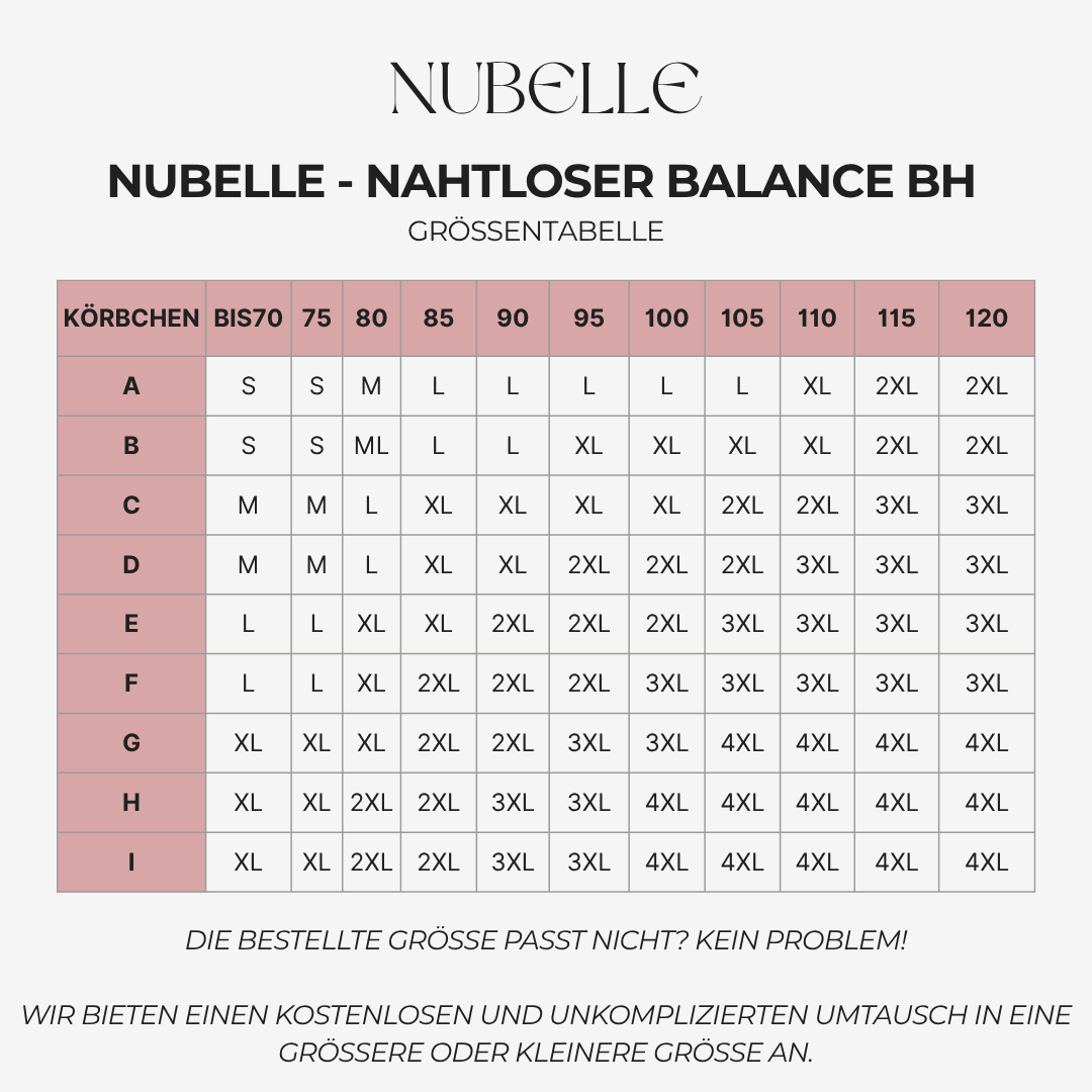 NUBELLE - Soutien-gorge de maintien sans couture