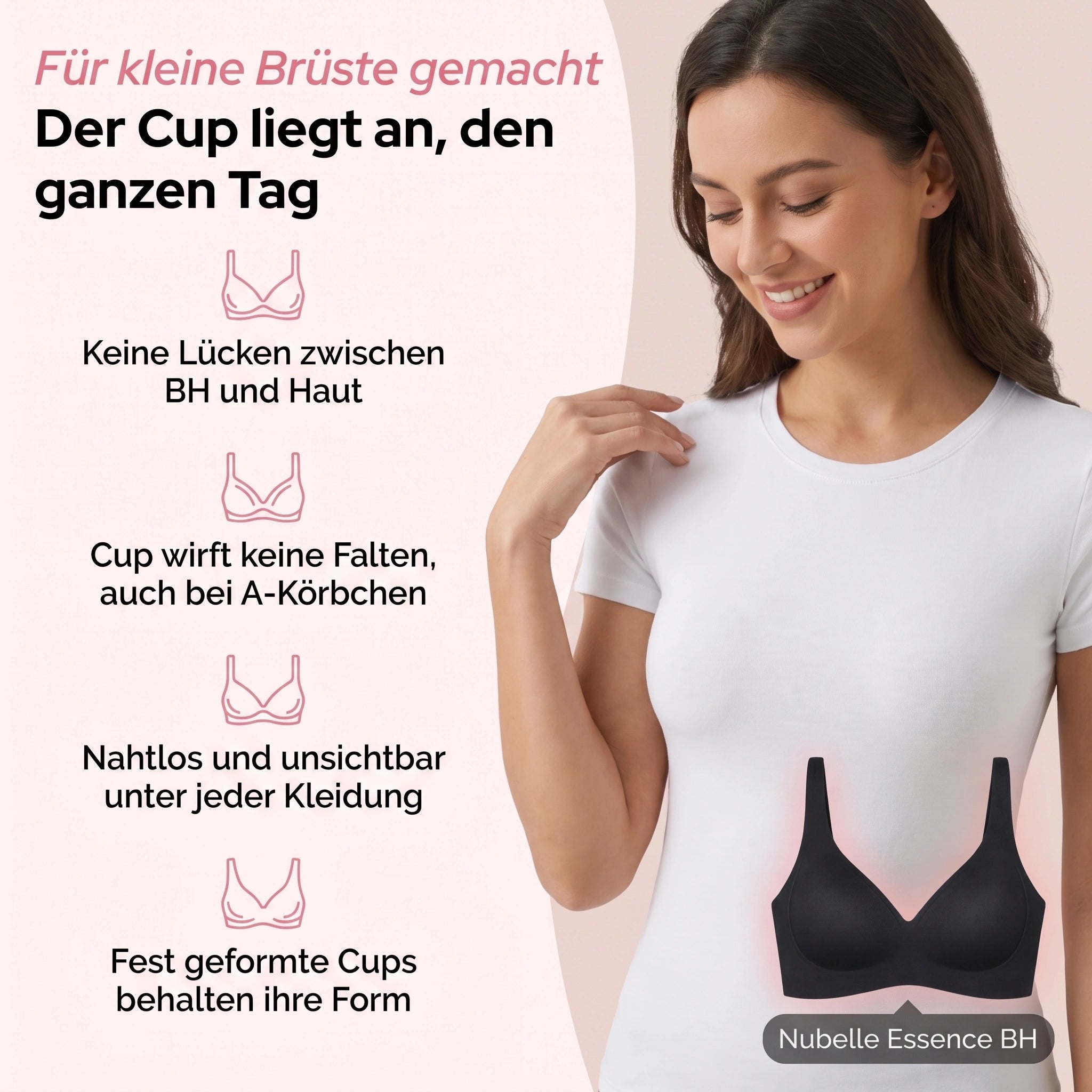 NUBELLE - Nahtloser Essence BH